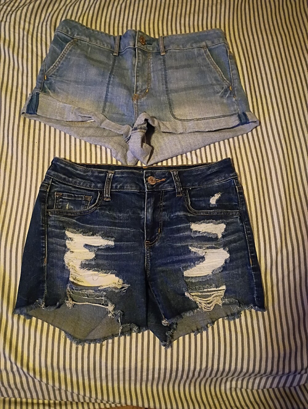American Eagle Outfitters Two-Pack Denim Shorts Both Size 10